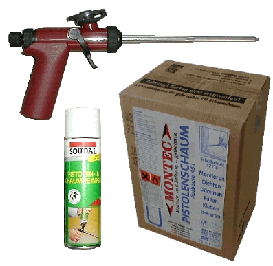 Pistolenschaum Set